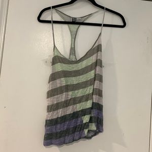 Roxy multicolored tank top size medium